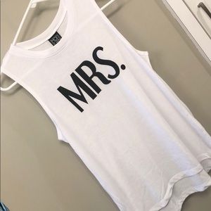 Mrs. Tank - Bride Tank - ModernLux